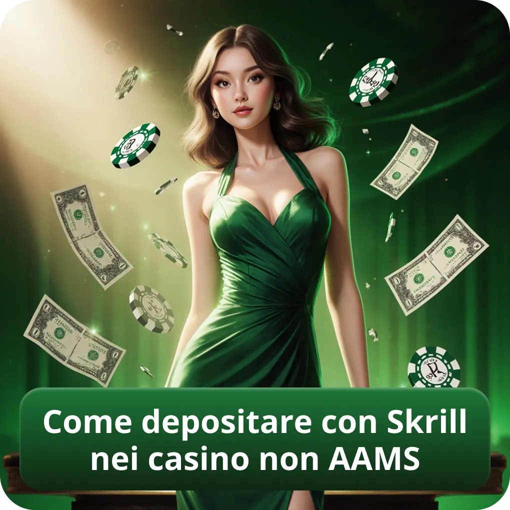 Come depositare con Skrill nei casino non AAMS