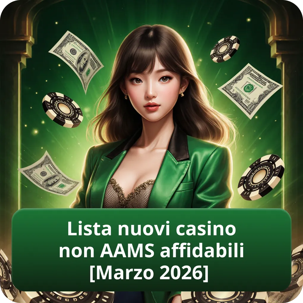 Lista nuovi casino non AAMS affidabili [Marzo 2026]