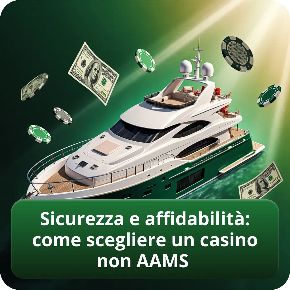 Sicurezza e affidabilità: come scegliere un casino non AAMS