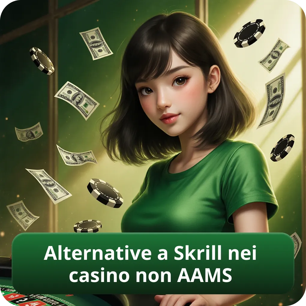 Alternative a Skrill nei casino non AAMS